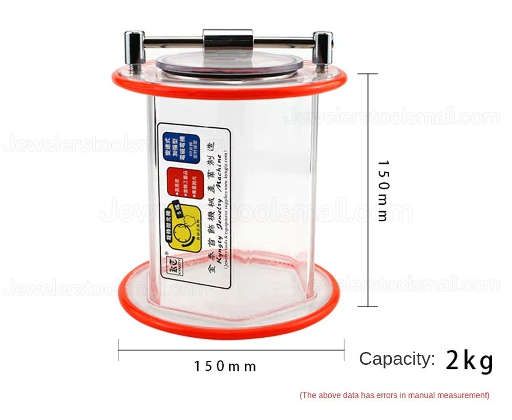 3Kg Mini Jewelry Rotary Tumbler Polisher Surface Polishing & Finishing Machine